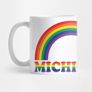 Michigan - Pride - Rainbow Mug